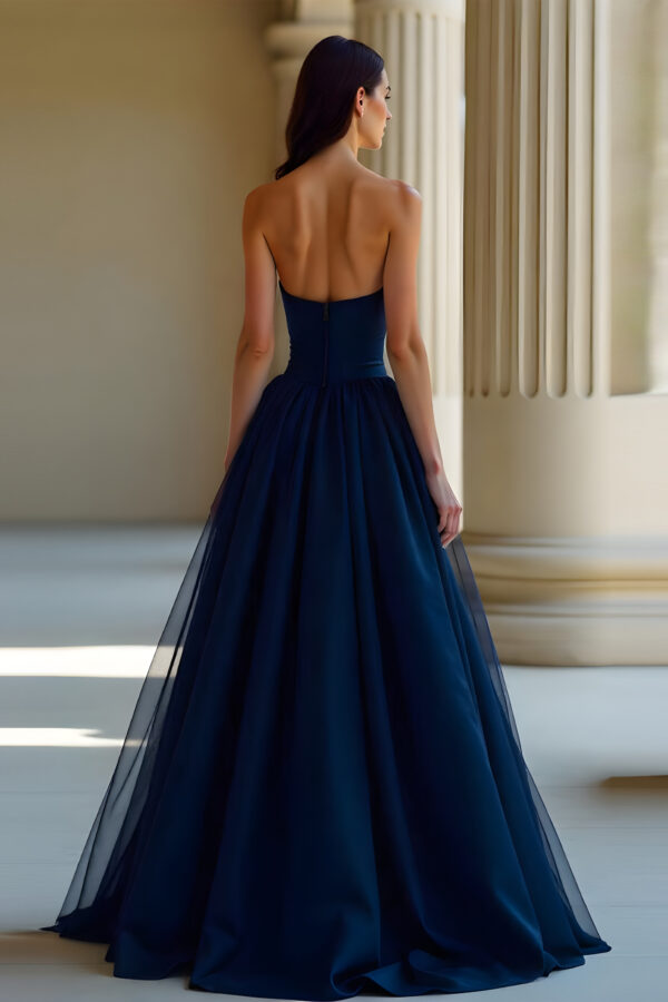 Midnight Serenade Navy Blue Gown (Copy) - Image 2